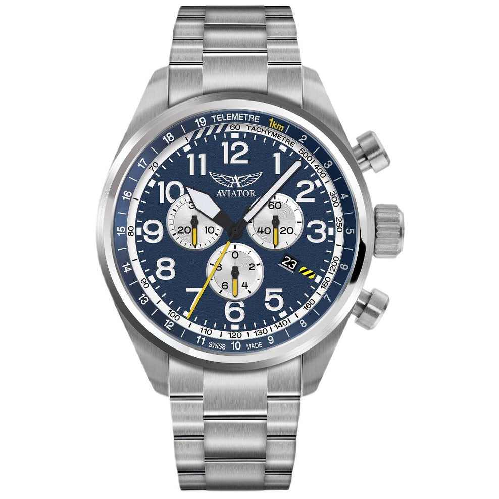 ZEGAREK AVIATOR AIRACOBRA P45 CHRONOGRAPH