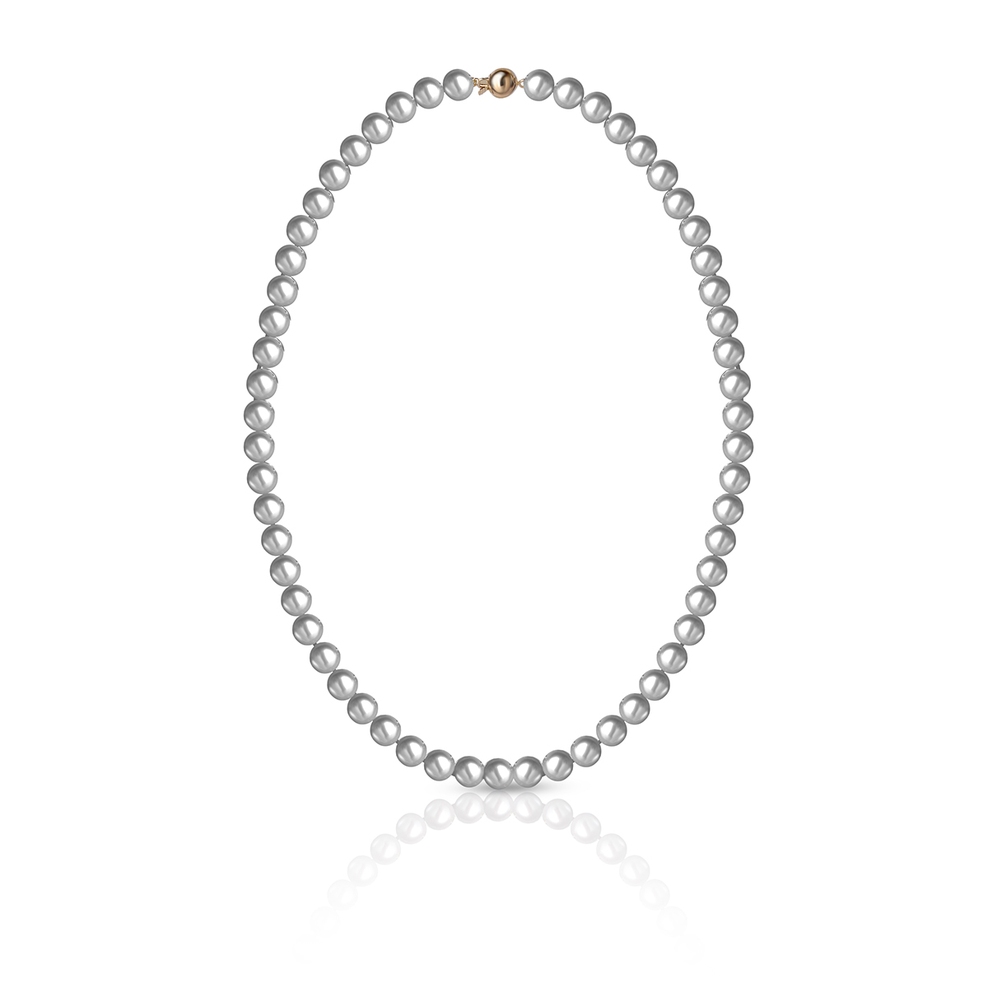 Naszyjnik złoty z perłami