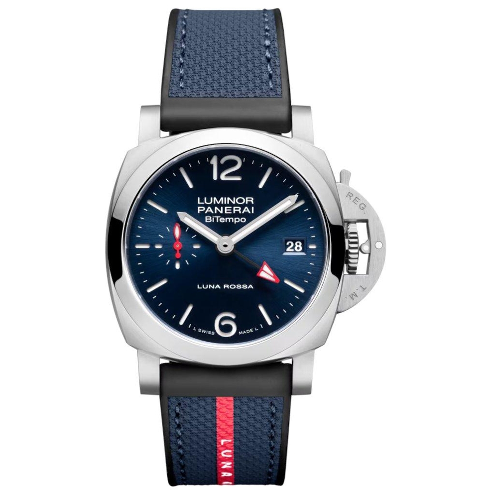 ZEGAREK PANERAI LUMINOR QUARANTA BITEMPO LUNA ROSSA