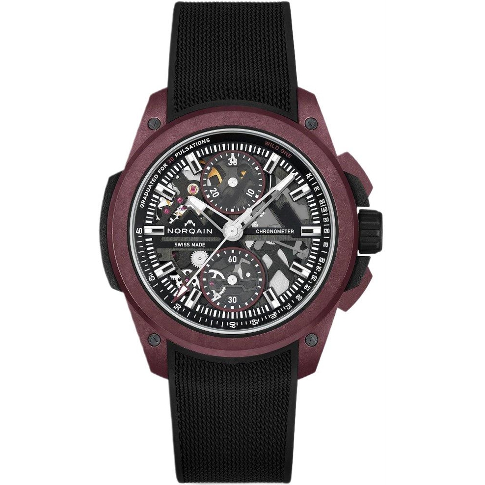 ZEGAREK NORQAIN WILD ONE SKELETON CHRONO LIMITED EDITION