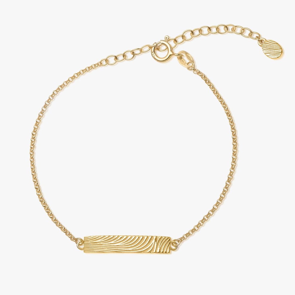 Bransoleta srebrna Mea