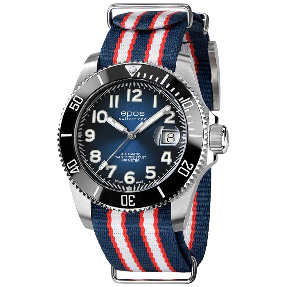 ZEGAREK EPOS SPORT 3504 DIVER TITANIUM AUTOMATIC