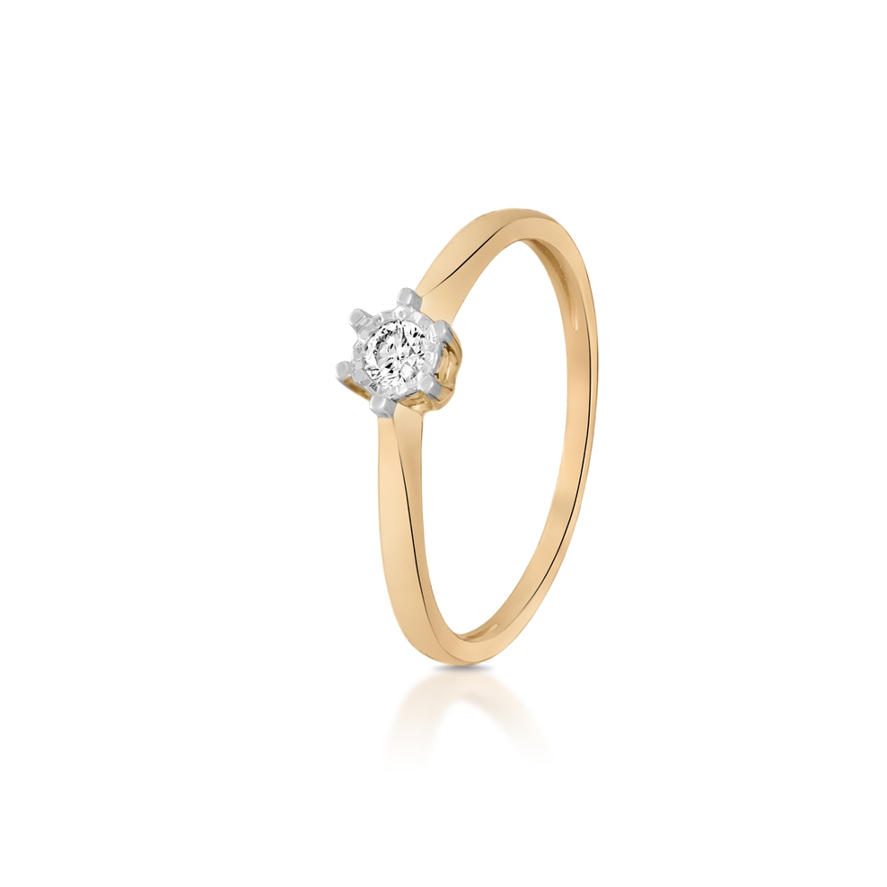 Pierścionek złoty W.KRUK