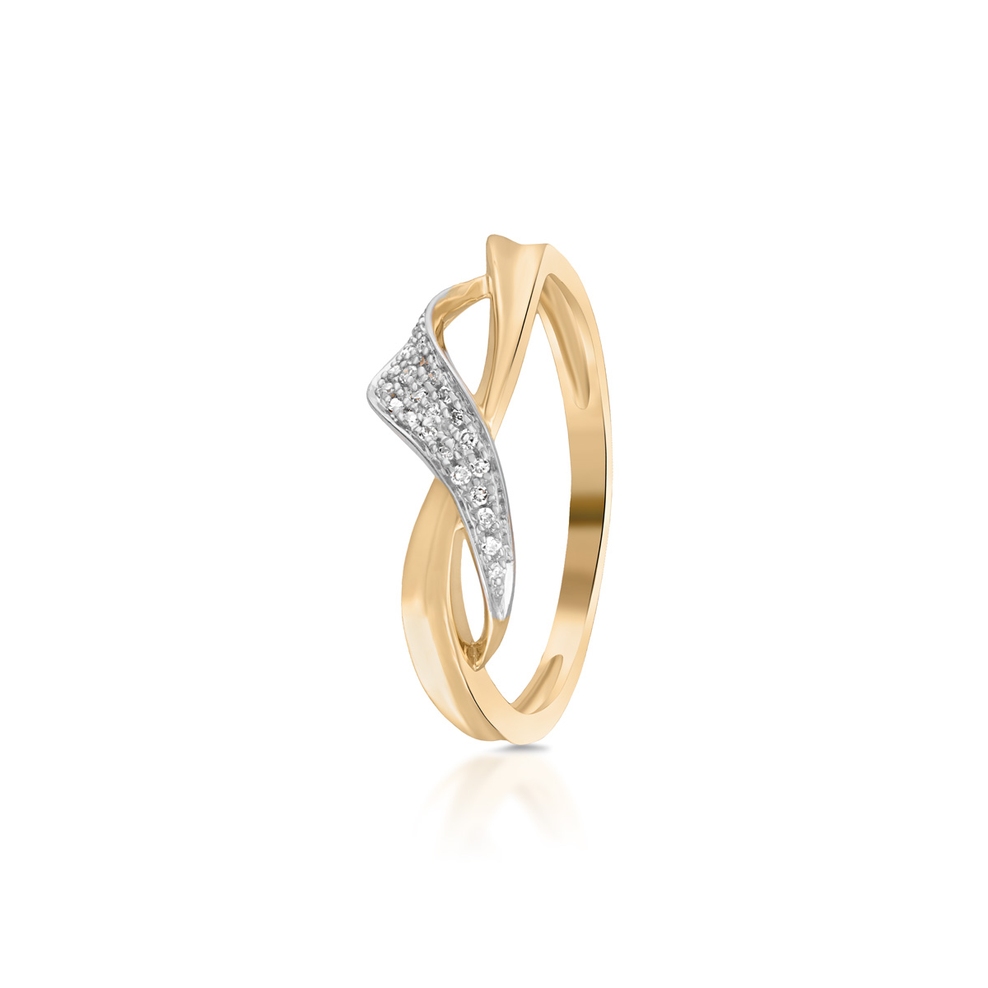 Pierścionek złoty W.KRUK