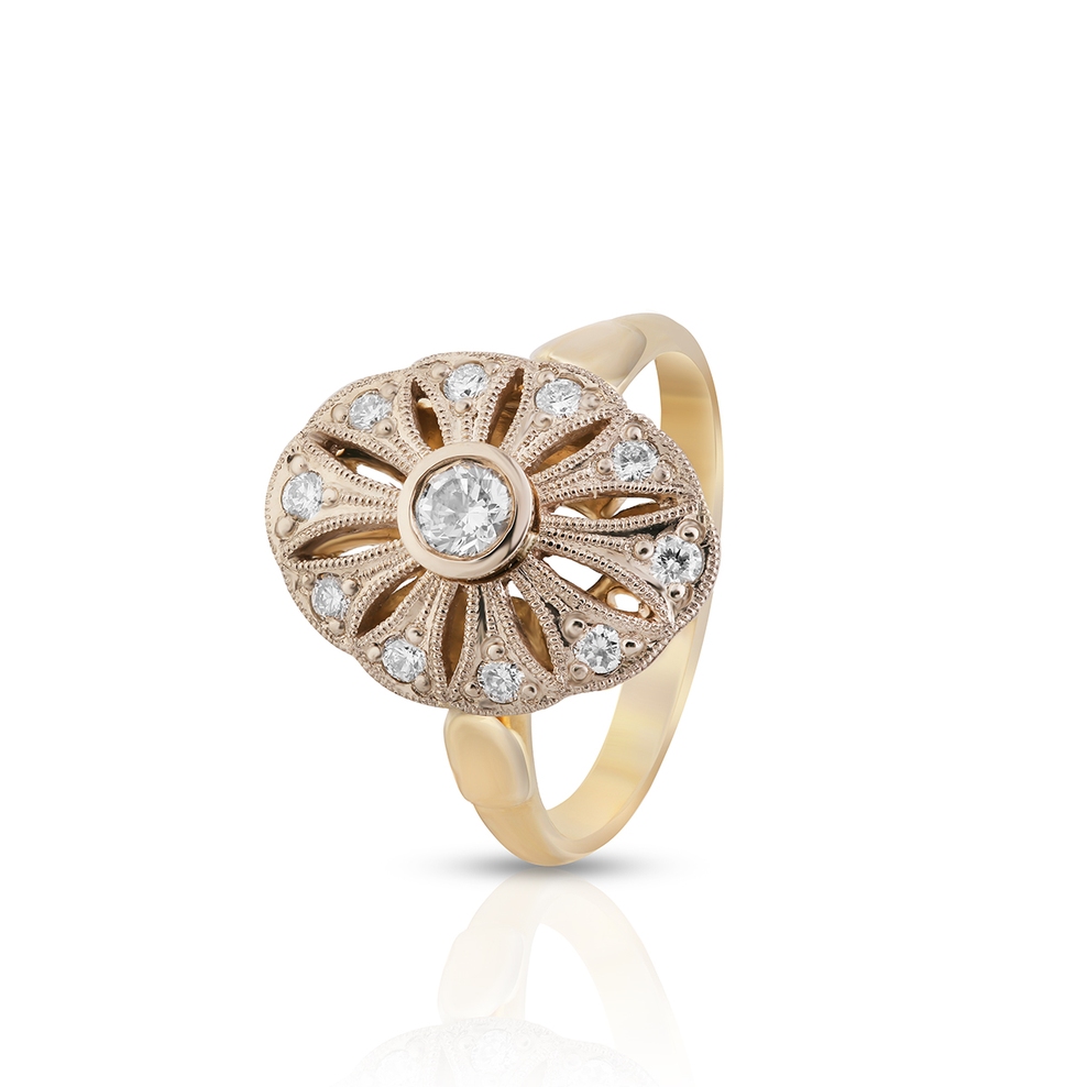 Pierścionek złoty W.KRUK