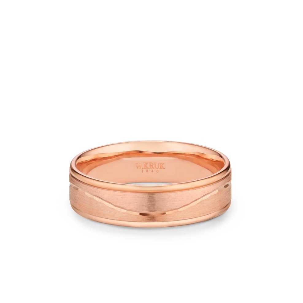 Obrączka złota RIVA