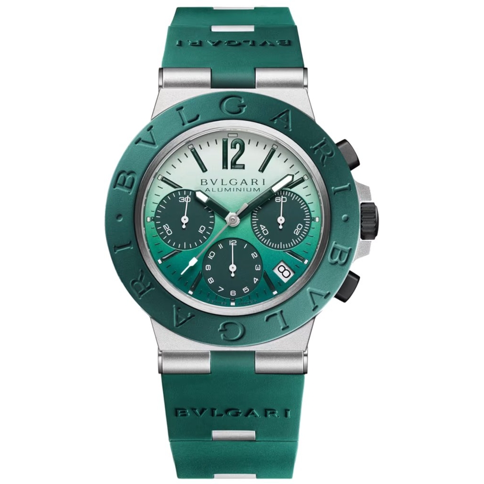 ZEGAREK BVLGARI ALUMINIUM SMERALDO