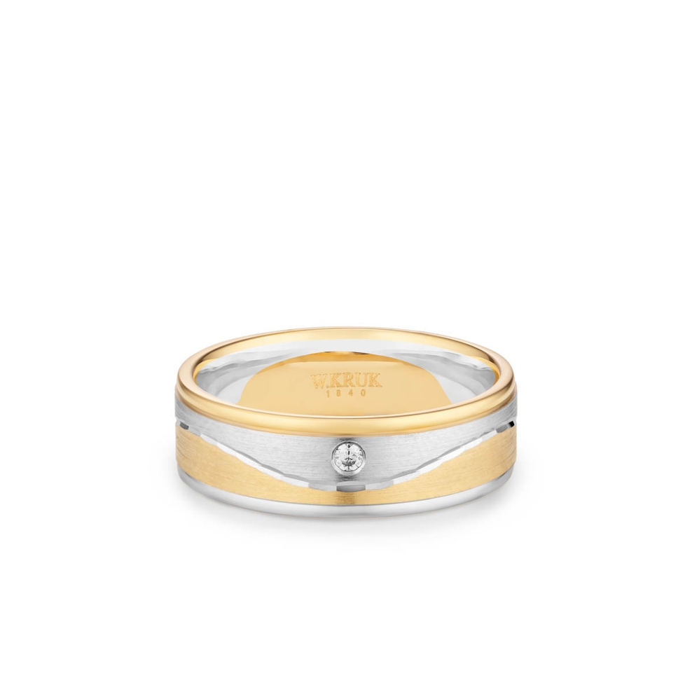 Obrączka złota RIVA damska