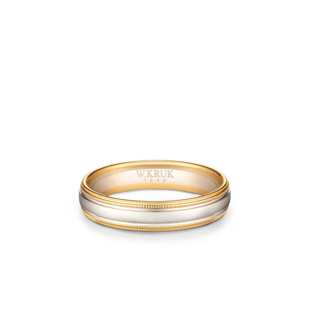 Obrączka złota SEMPRE