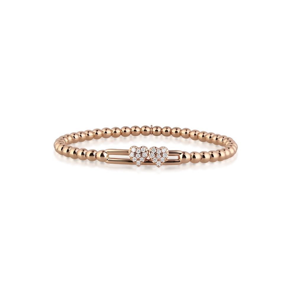 Bransoleta różowe złoto HULCHI BELLUNI