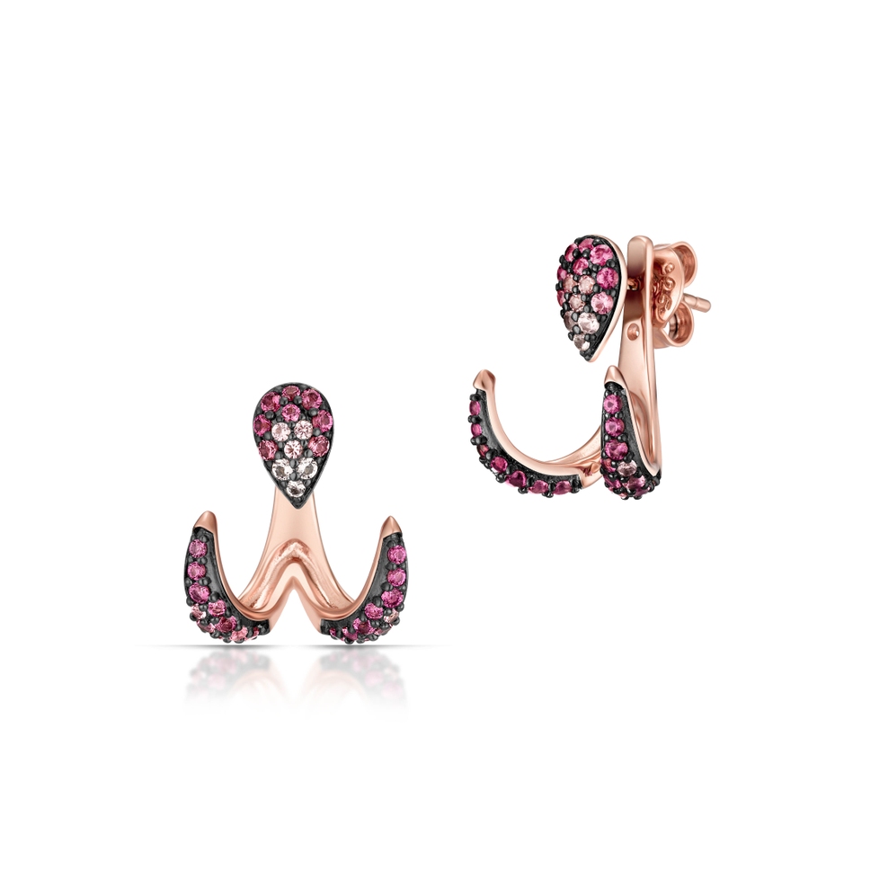 Kolczyki srebrne Preludium Paradise Birds