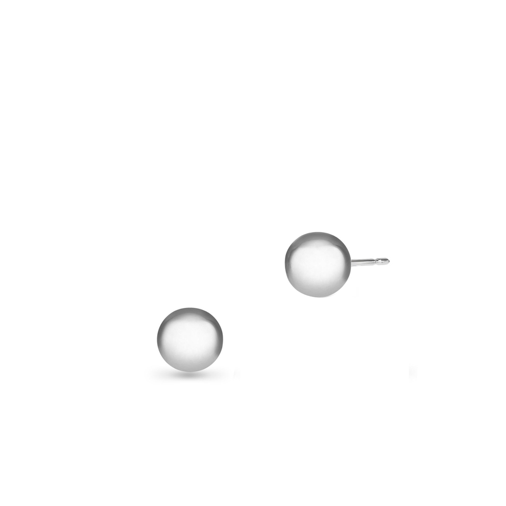 Kolczyki srebrne kulki