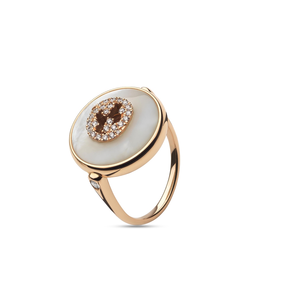 Pierścionek złoty Gucci