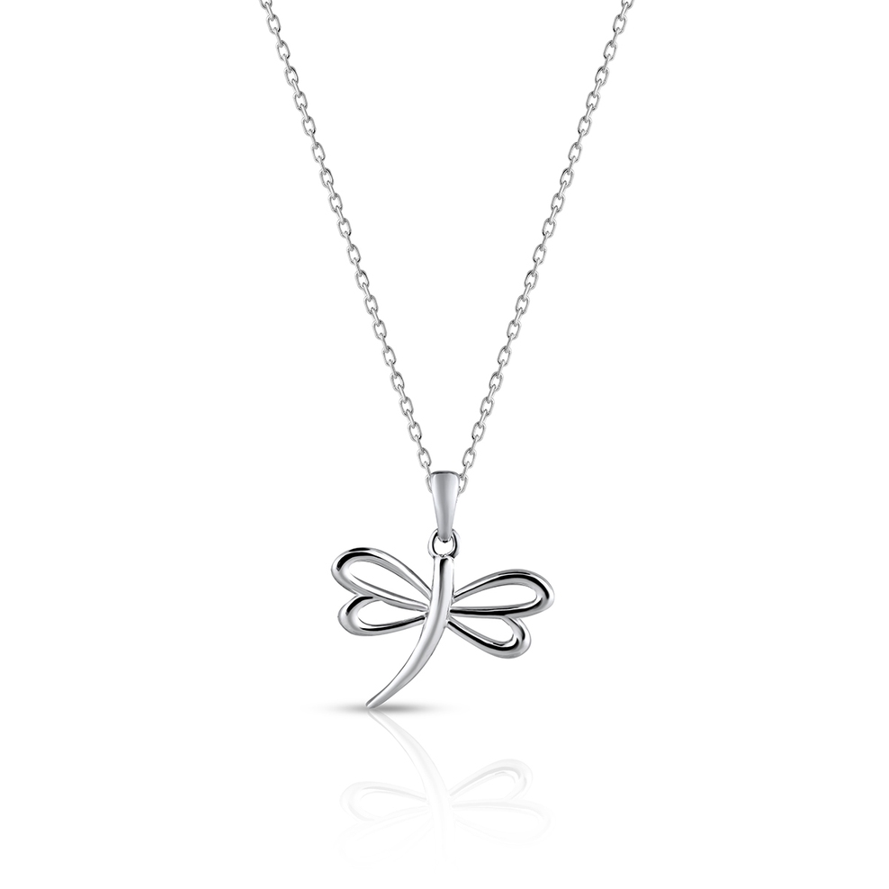 Wisiorek srebrny ważka