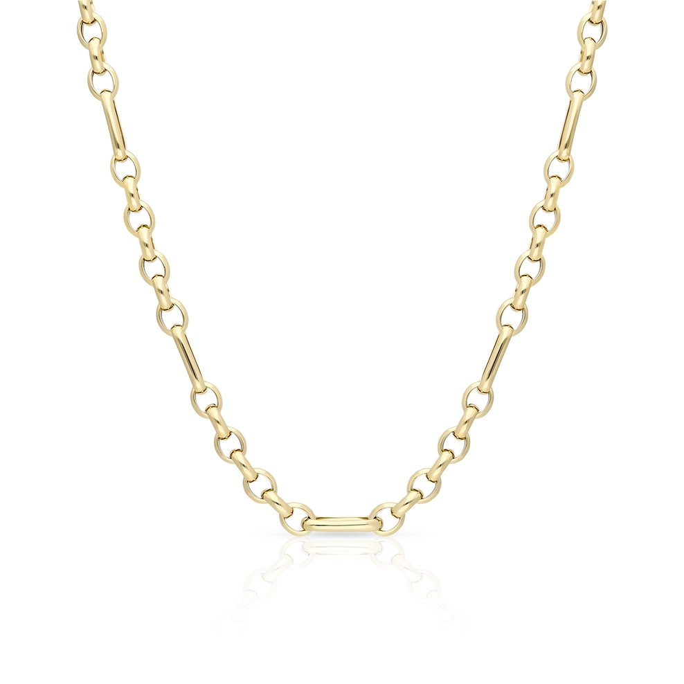 Naszyjnik złoty pancerka