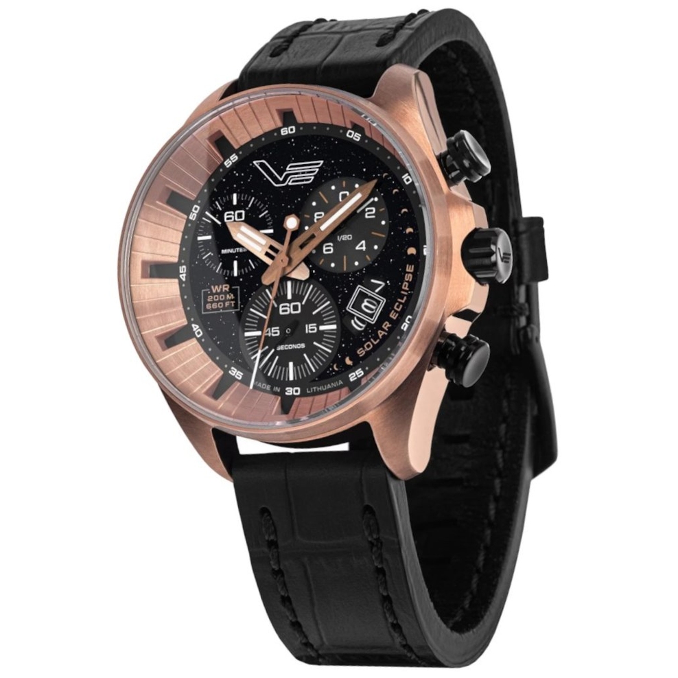 ZEGAREK VOSTOK EUROPE SOLAR ECLIPSE CHRONO
