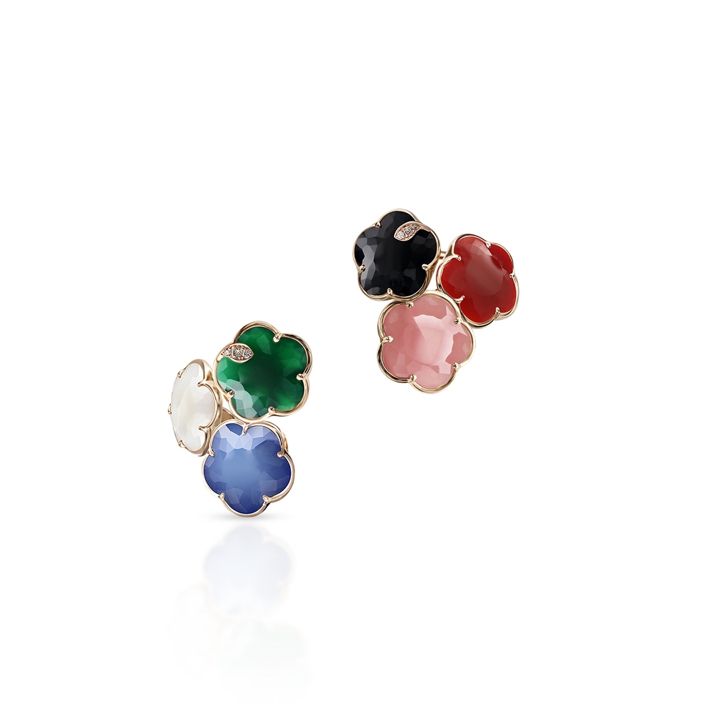 Kolczyki różowe złoto Pasquale Bruni