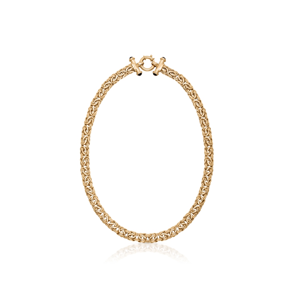 Naszyjnik złoty bismarck