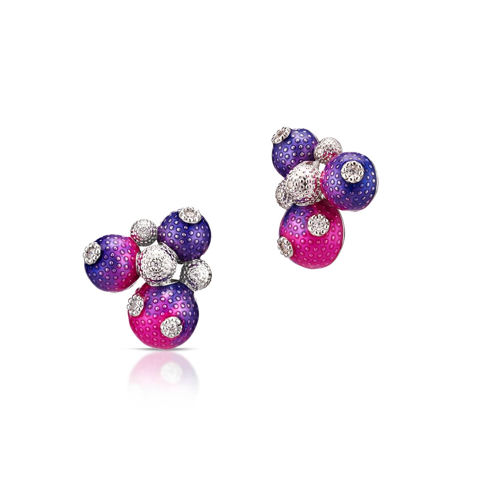 Kolczyki srebrne Imaginarium