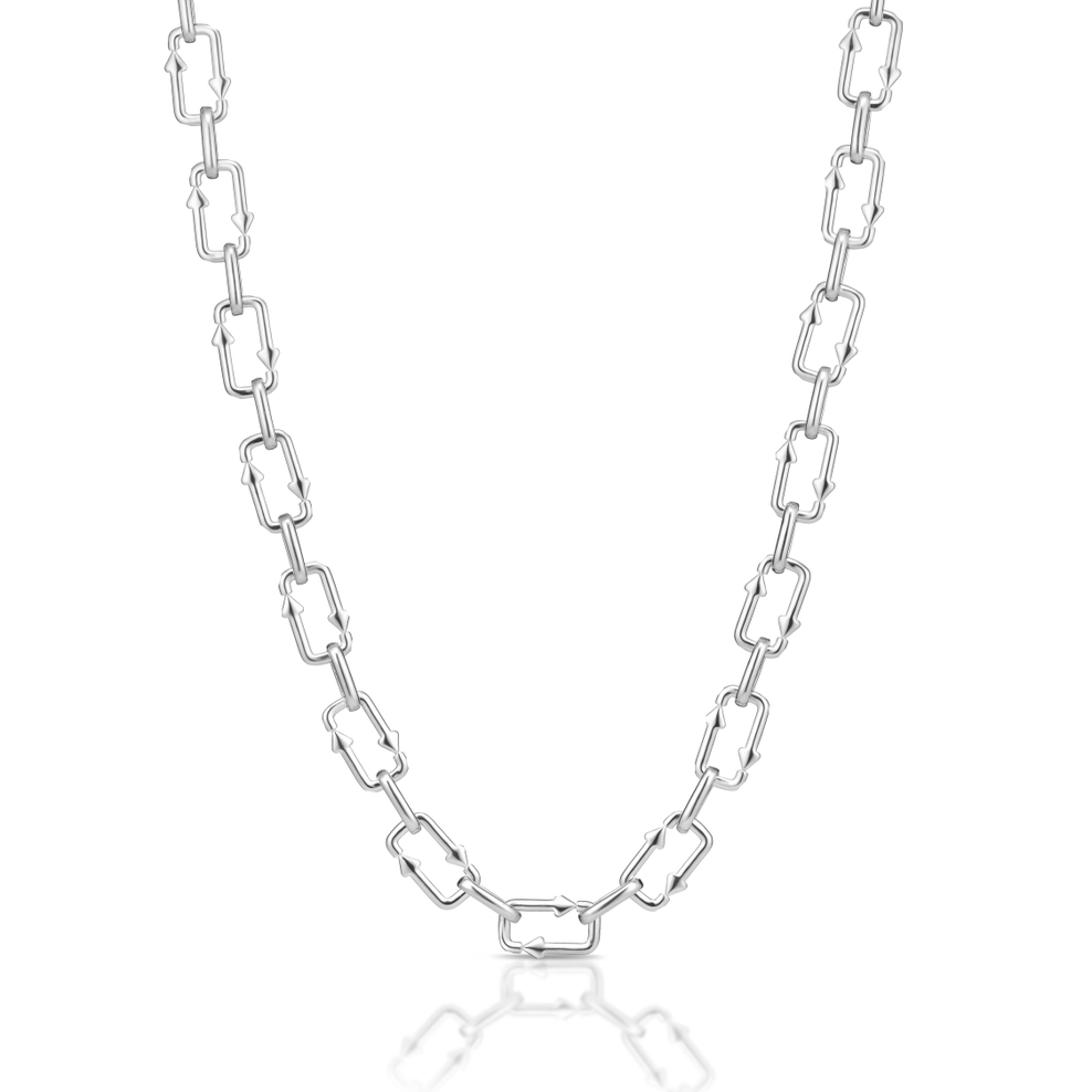 Naszyjnik srebrny Longplay