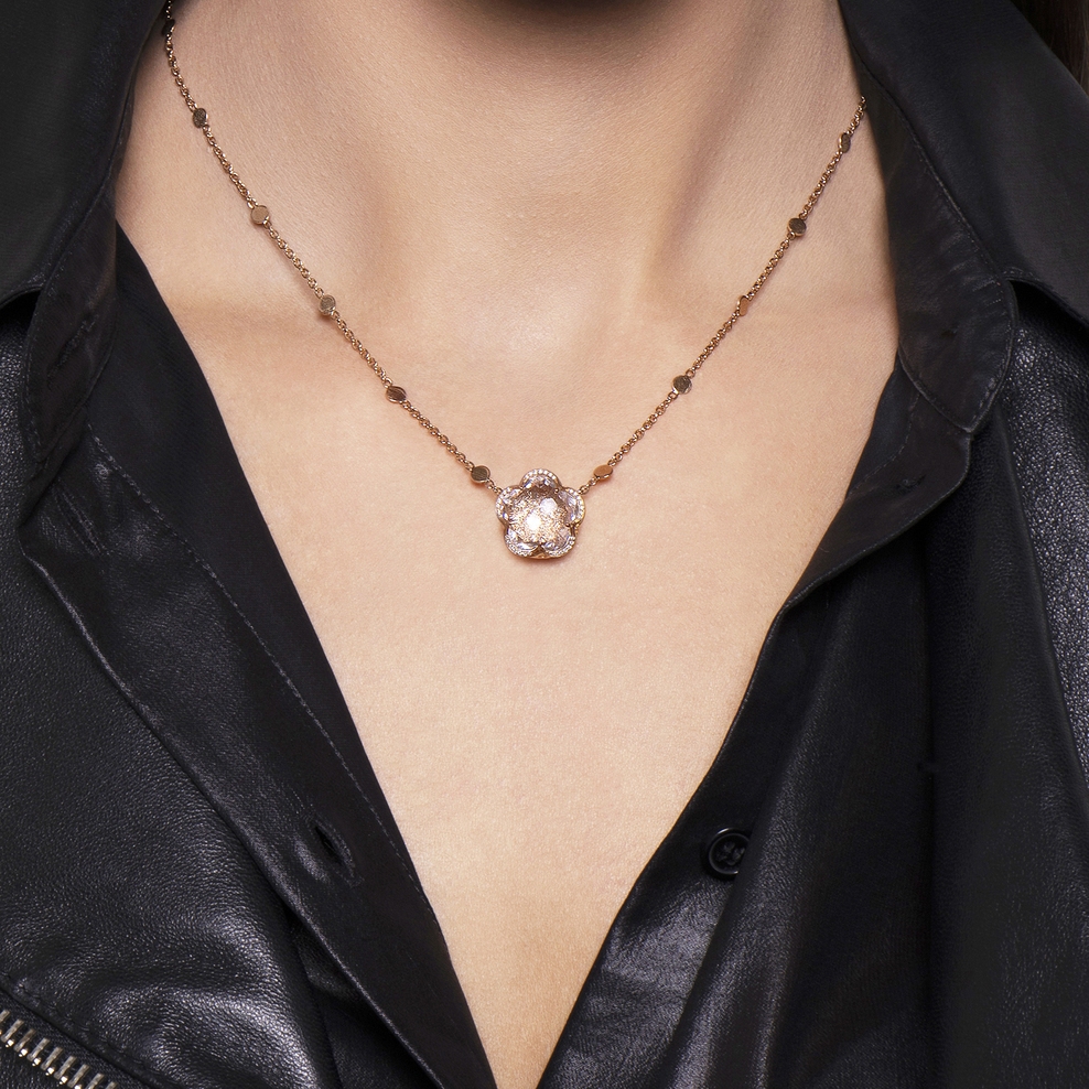 Naszyjnik różowe złoto PASQUALE BRUNI