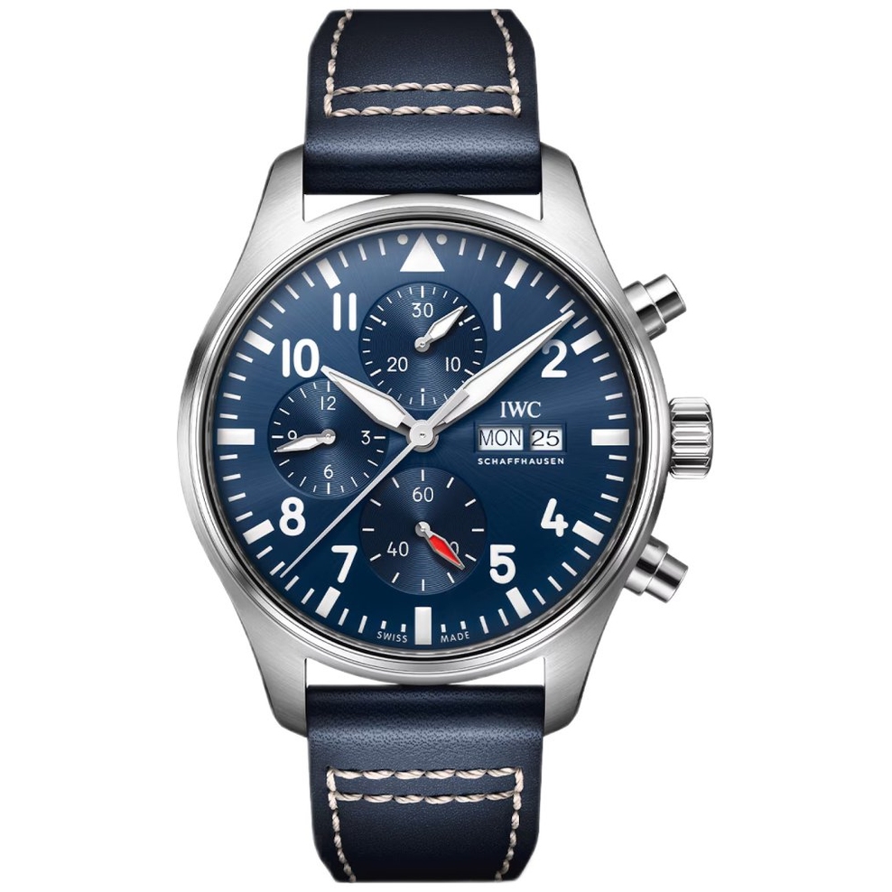 ZEGAREK IWC SCHAFFHAUSEN PILOT'S AUTOMATIC CHRONOGRAPH