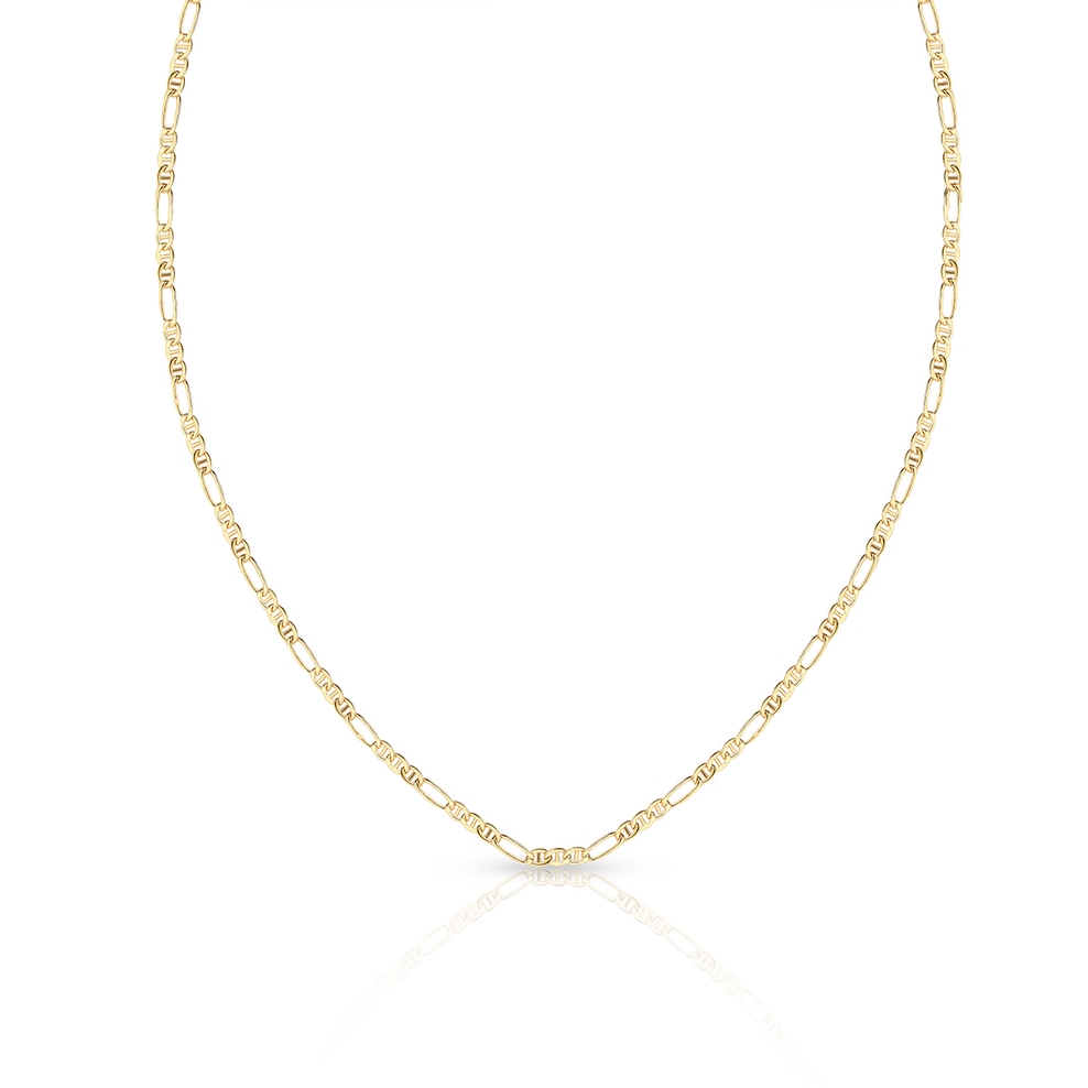 Łańcuszek złoty fantazyjny