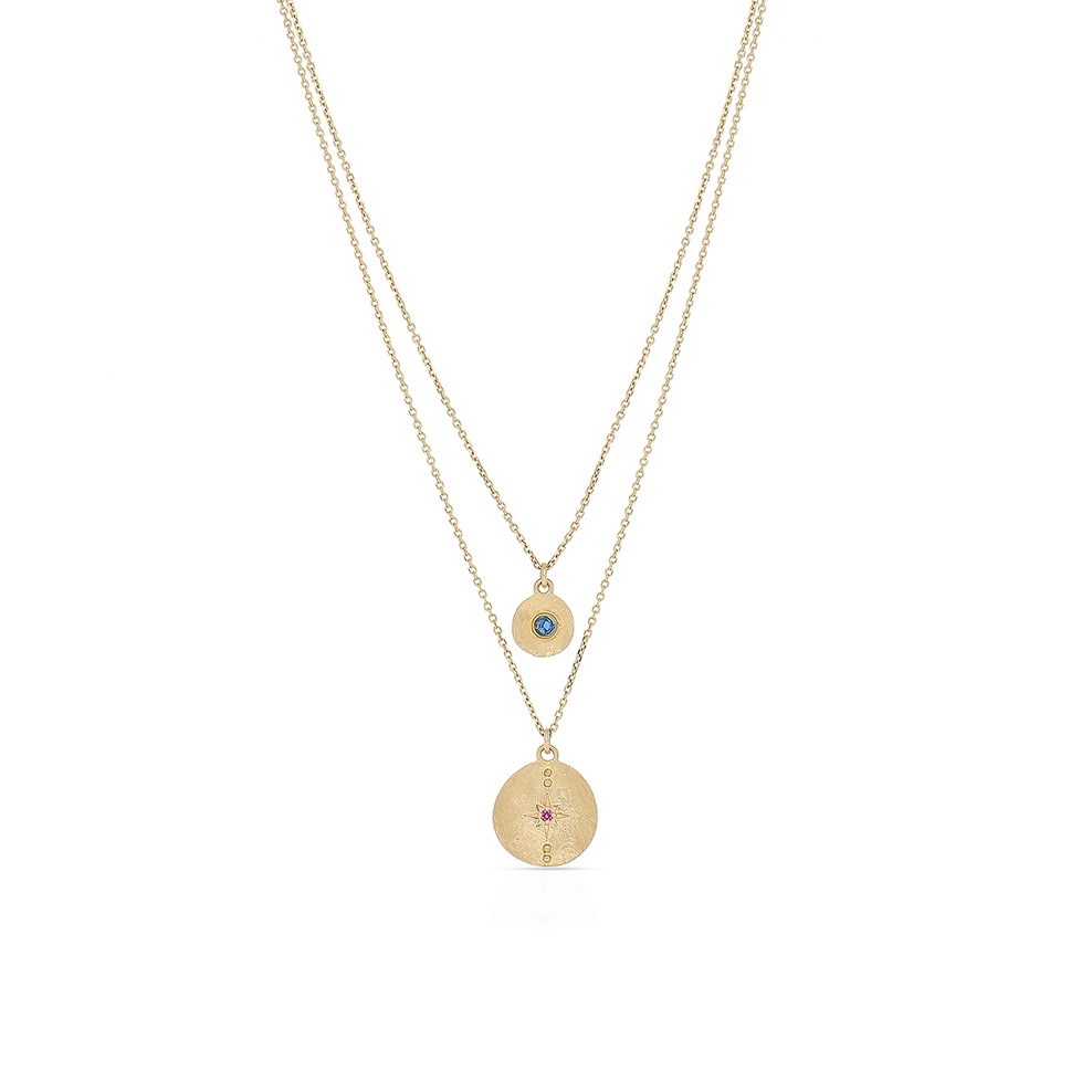 Naszyjnik złoty Etno