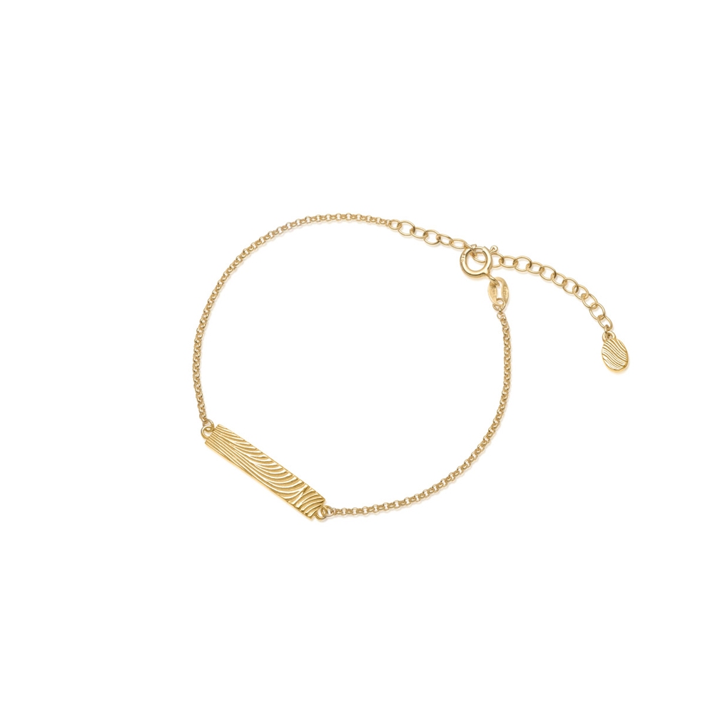 Bransoleta srebrna Mea