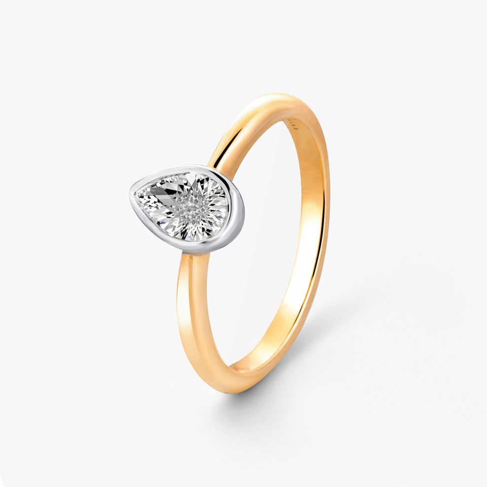 Pierścionek złoty Nuova