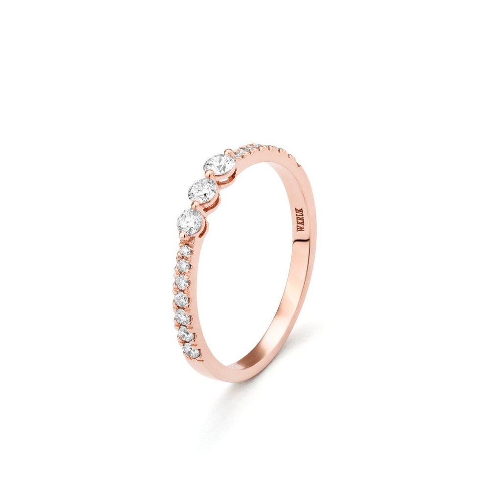 Pierścionek złoty W.KRUK