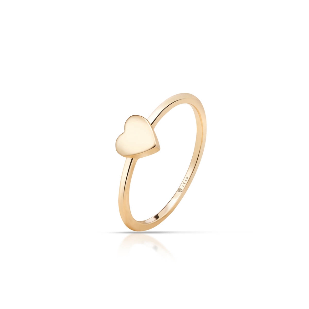 Pierścionek srebrny pozłacany W.KRUK