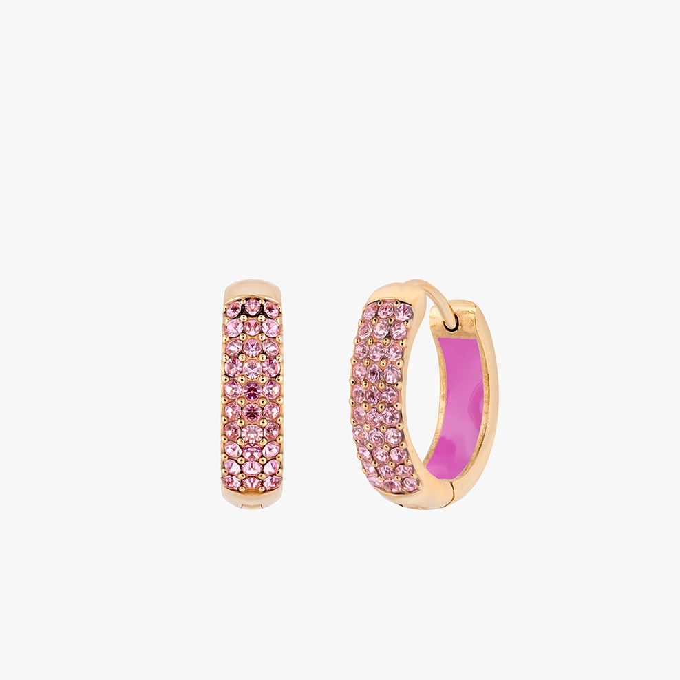 Kolczyki Pink Glow Picky Pica