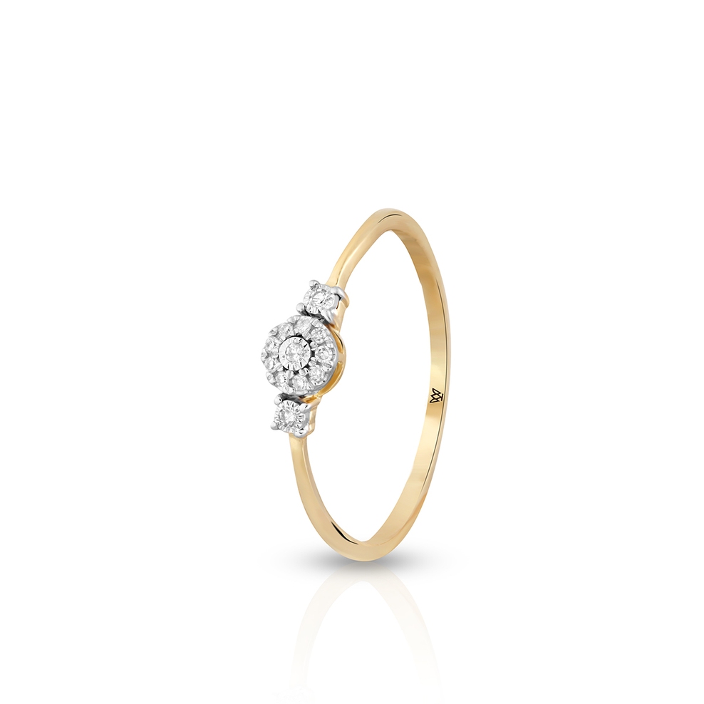 Pierścionek złoty W.KRUK