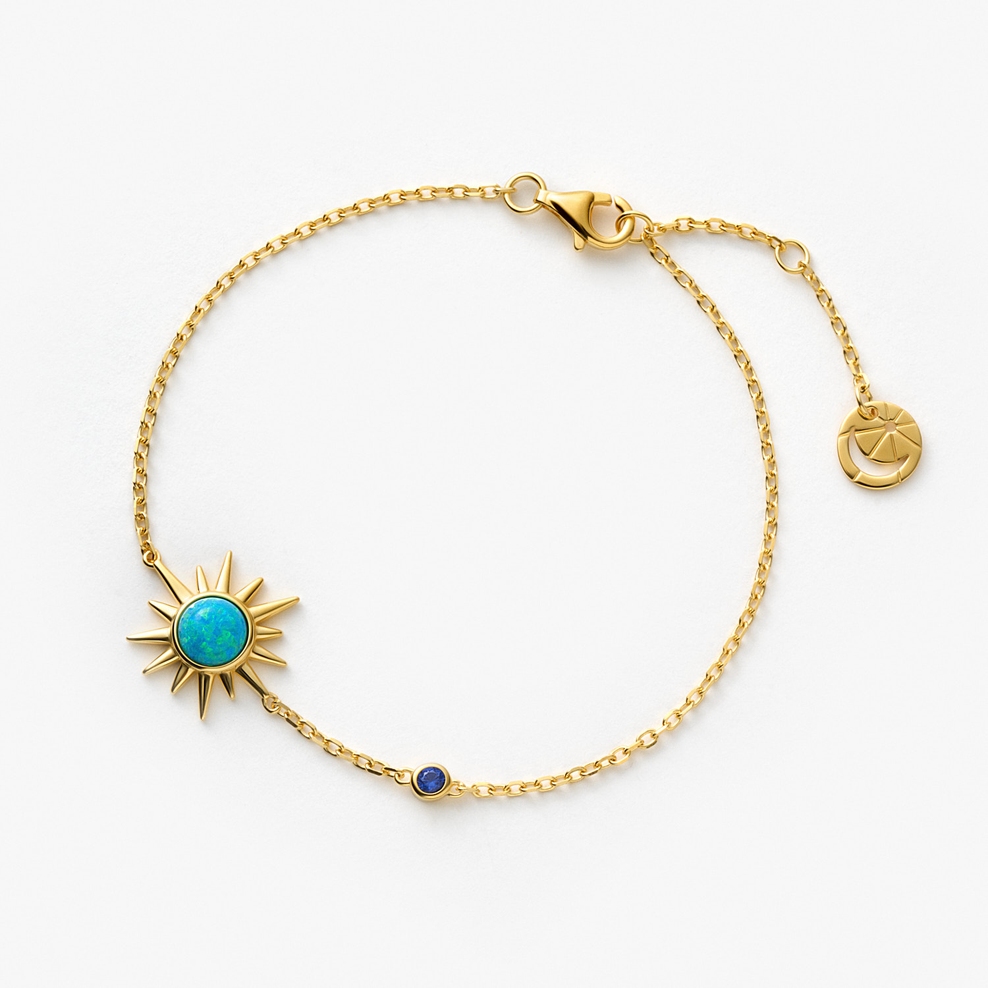 Bransoleta srebrna Alchemia