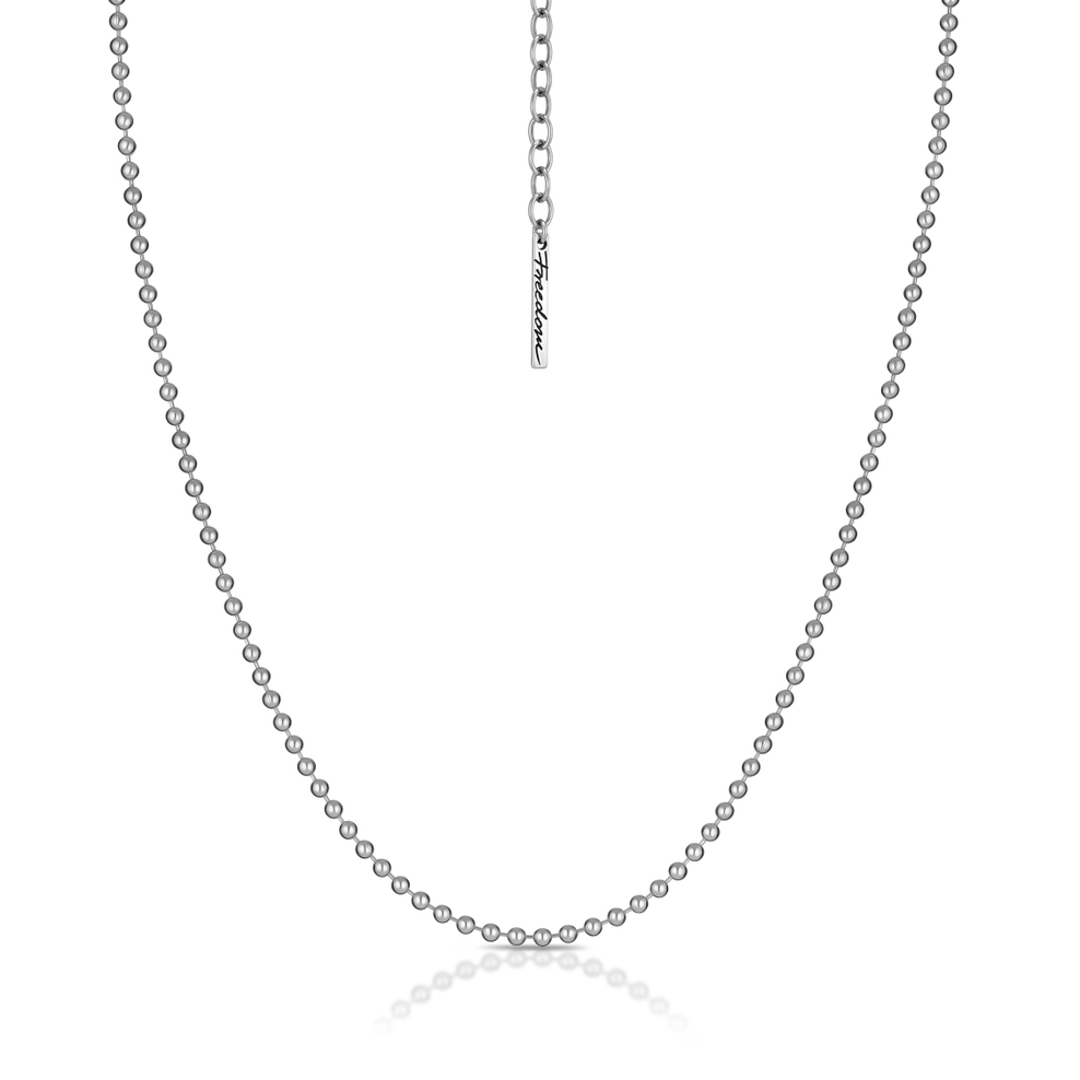 Łańcuszek srebrny kulka Freedom