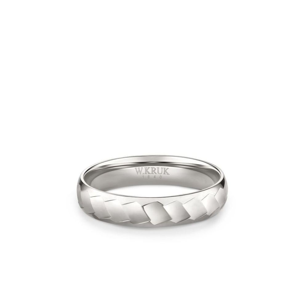 Obrączka złota SHINY męska