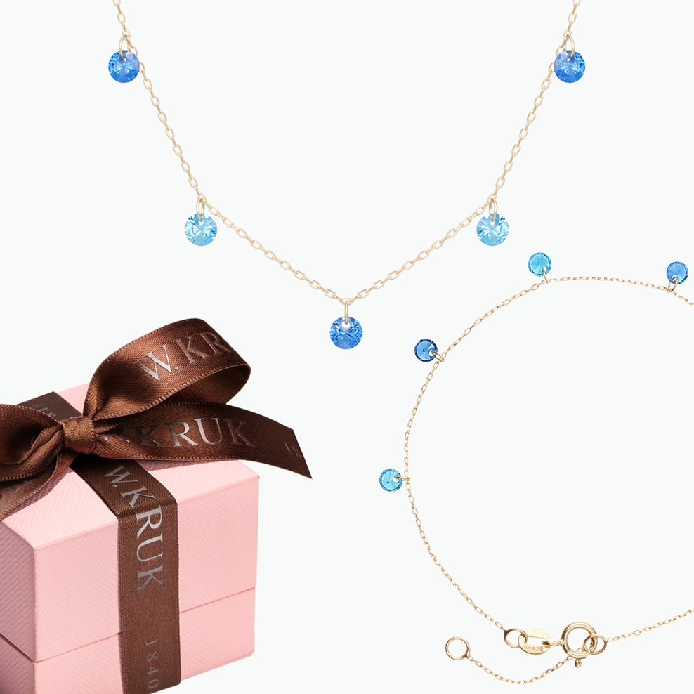 Komplet Błękitna Fantazja