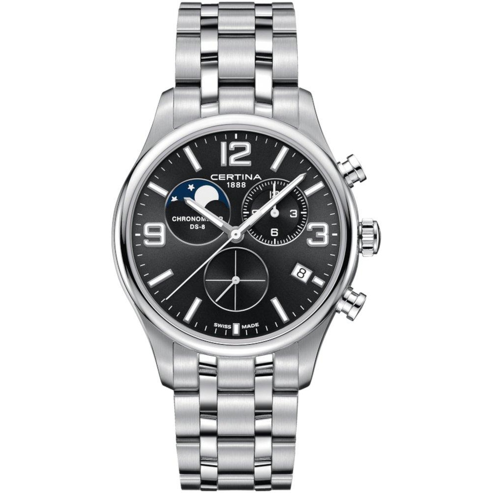 ZEGAREK CERTINA DS-8 CHRONOGRAPH MOON PHASE