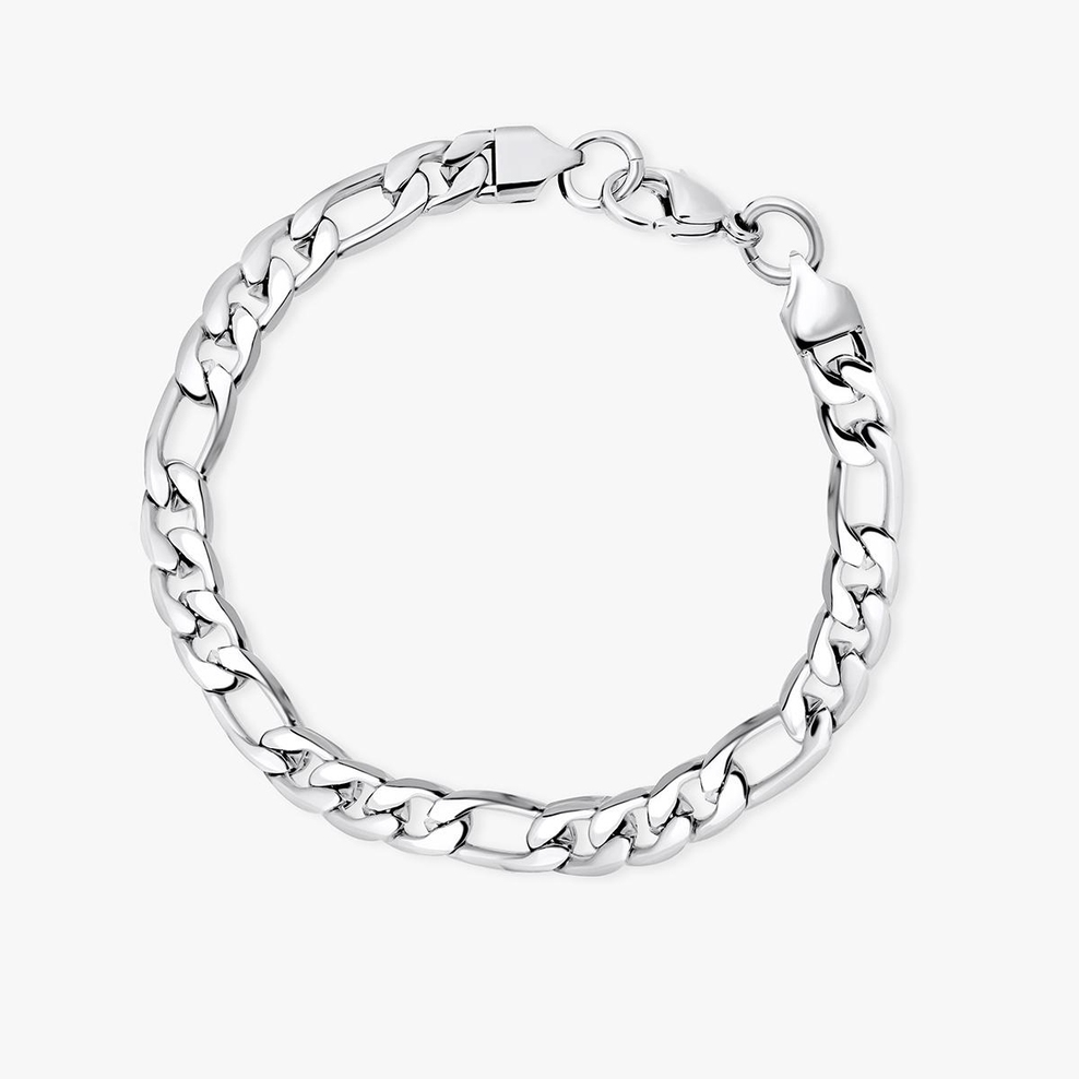 Bransoleta stalowa figaro