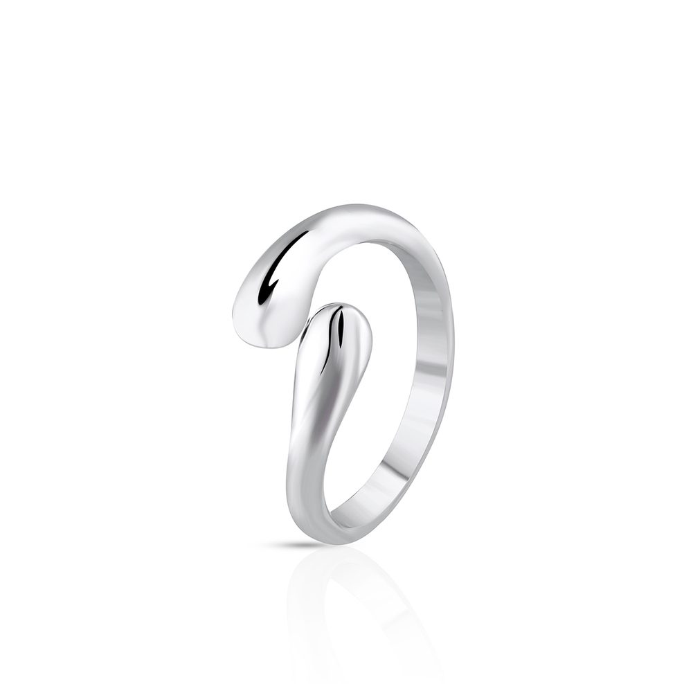 Pierścionek srebrny basic