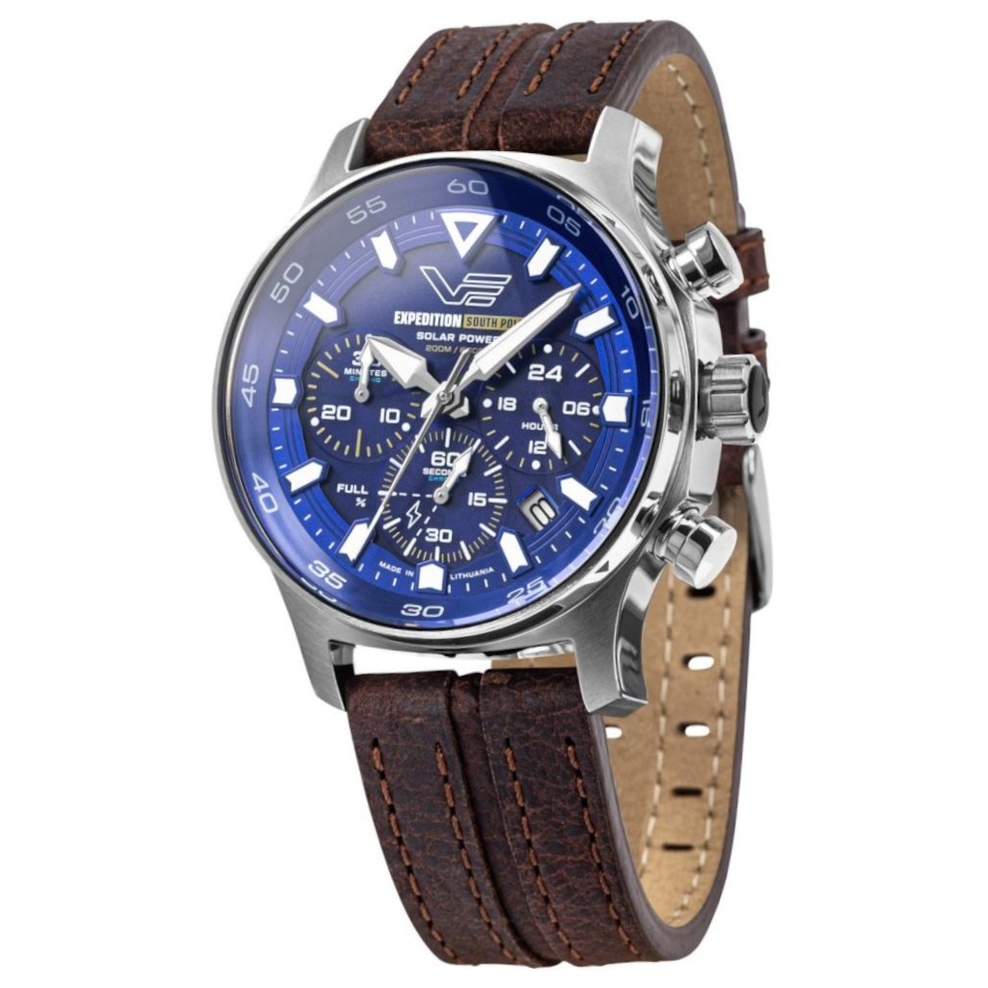 ZEGAREK VOSTOK EUROPE EXPEDITION SOUTH POLE SOLAR CHRONO