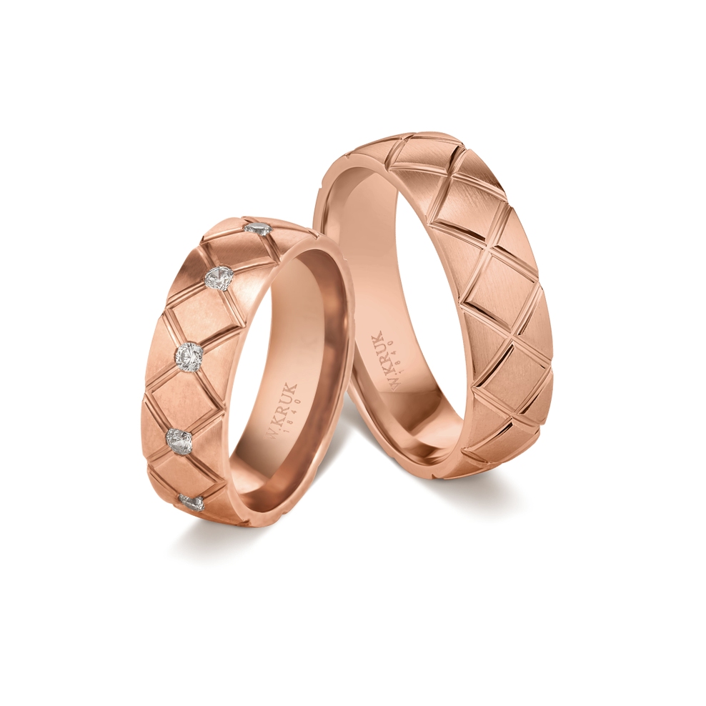 Komplet obrączek złotych ROYAL