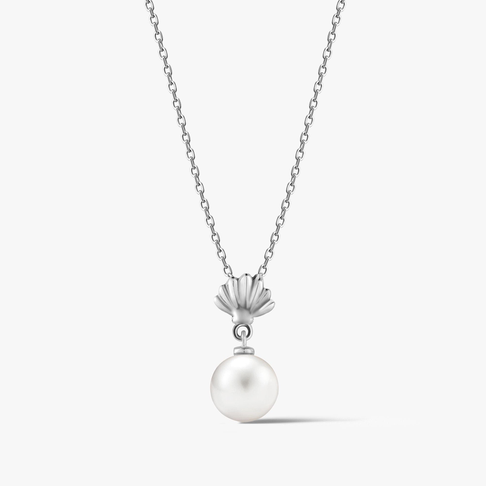 Wisiorek srebrny z perłą