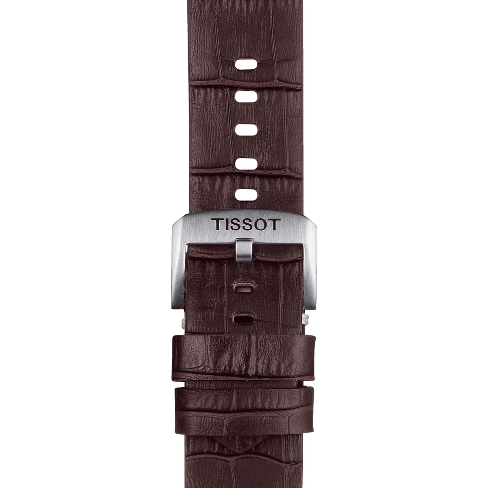 Tissot brązowy pasek skórzany 22 mm