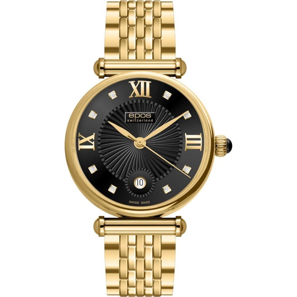 ZEGAREK EPOS QUARTZ LADY ROUND DIAMONDS