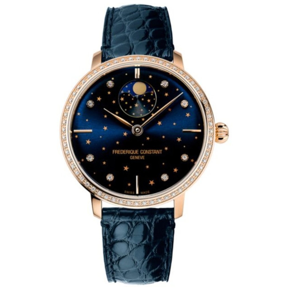ZEGAREK FREDERIQUE CONSTANT MANUFACTURE SLIMLINE MOONPHASE STARS