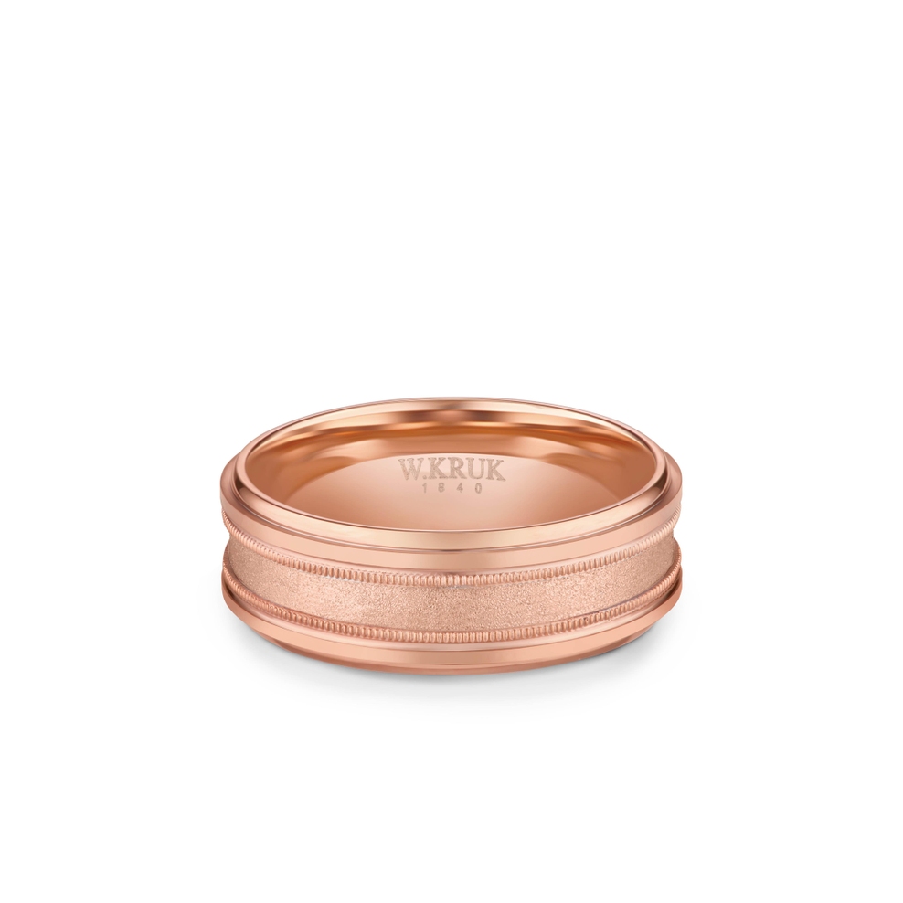 Obrączka złota SEMEIO