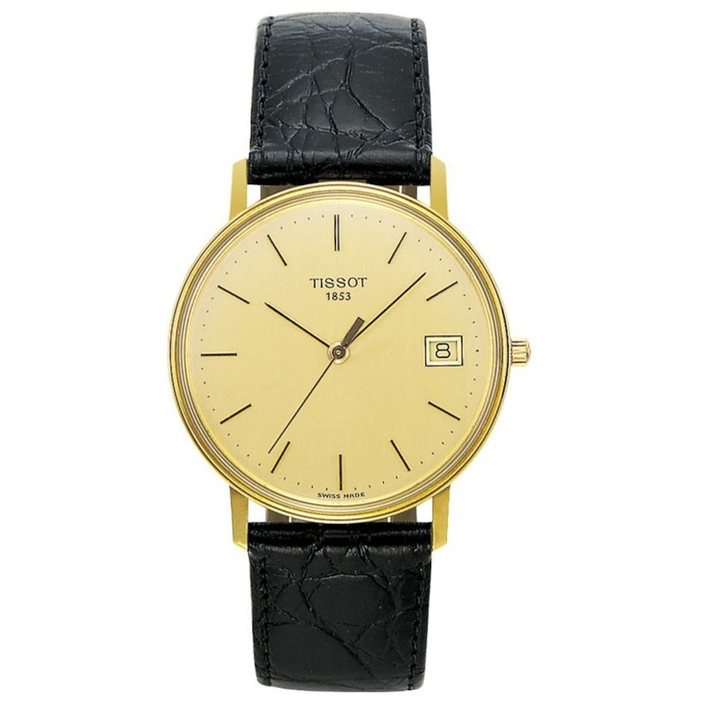 Tissot Goldrun Hesalite 18k Gold