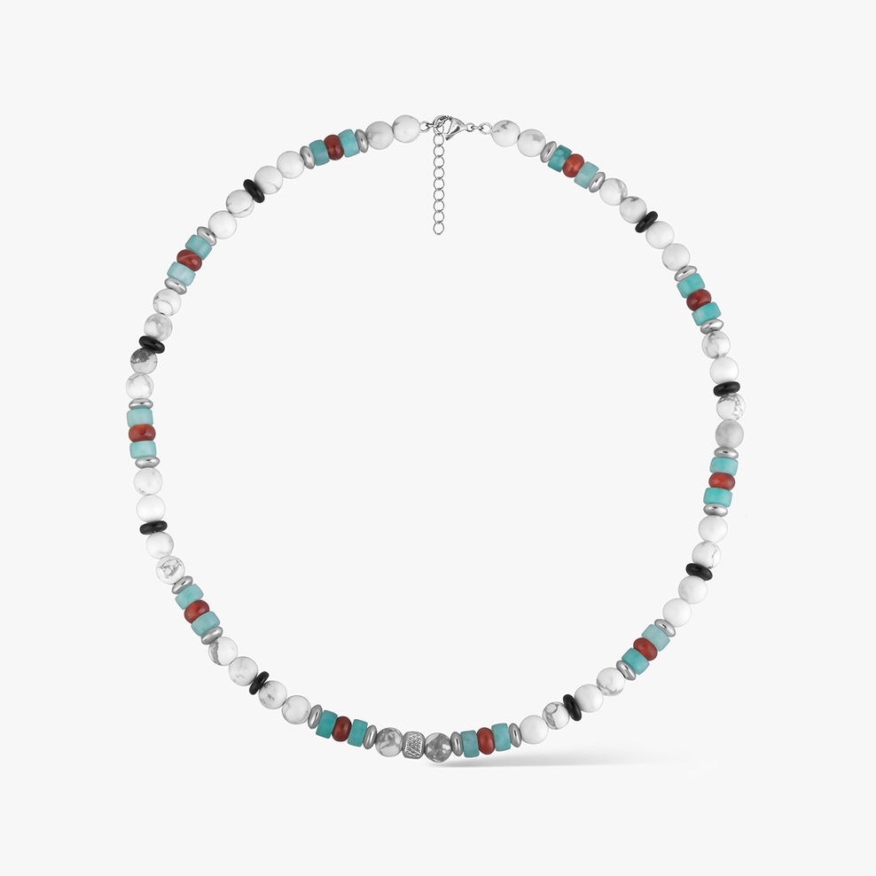 Naszyjnik z kamieniami naturalnymi